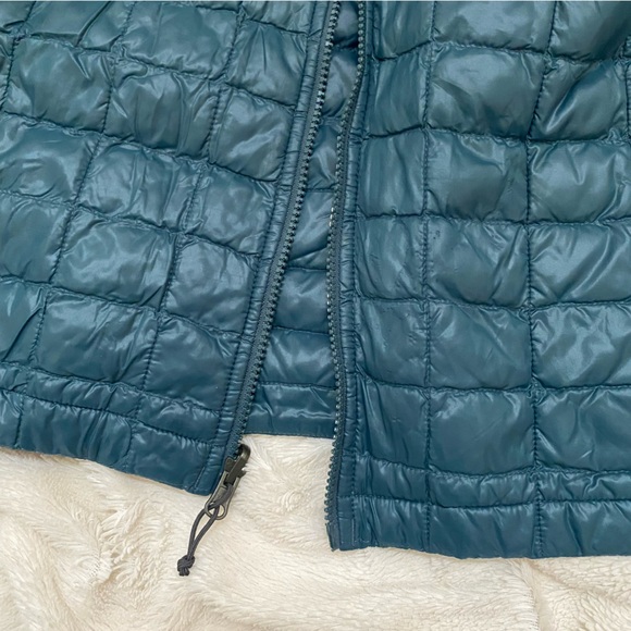 The North Face Men's ThermoBall Eco Snow Triclimate Jacket 3-in-1 grey/blue Sz L - Picture 10 of 14